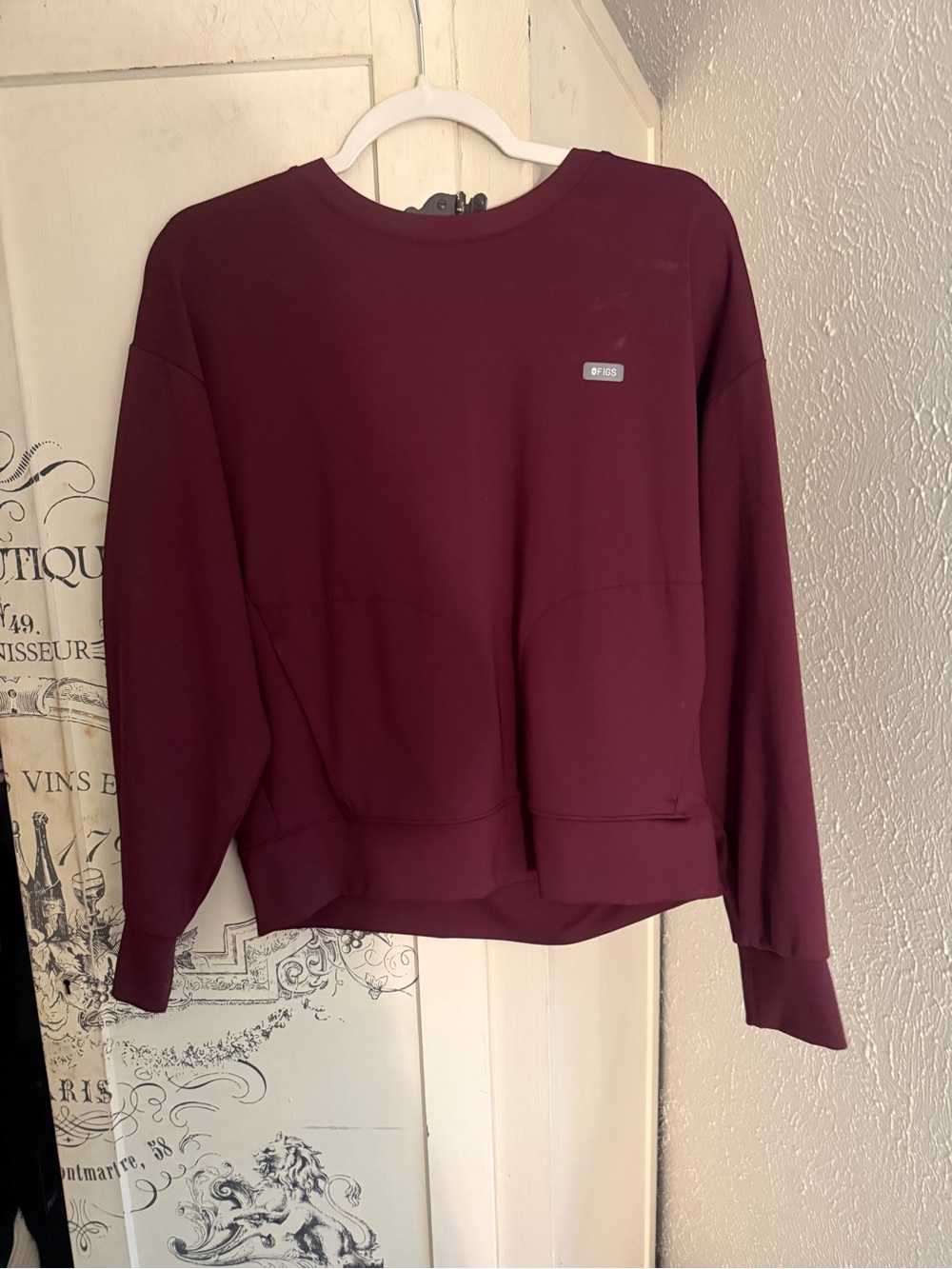 Like New ( Worn 1x!) Figs Form X Cornelia Long Sleeve Scrub Top